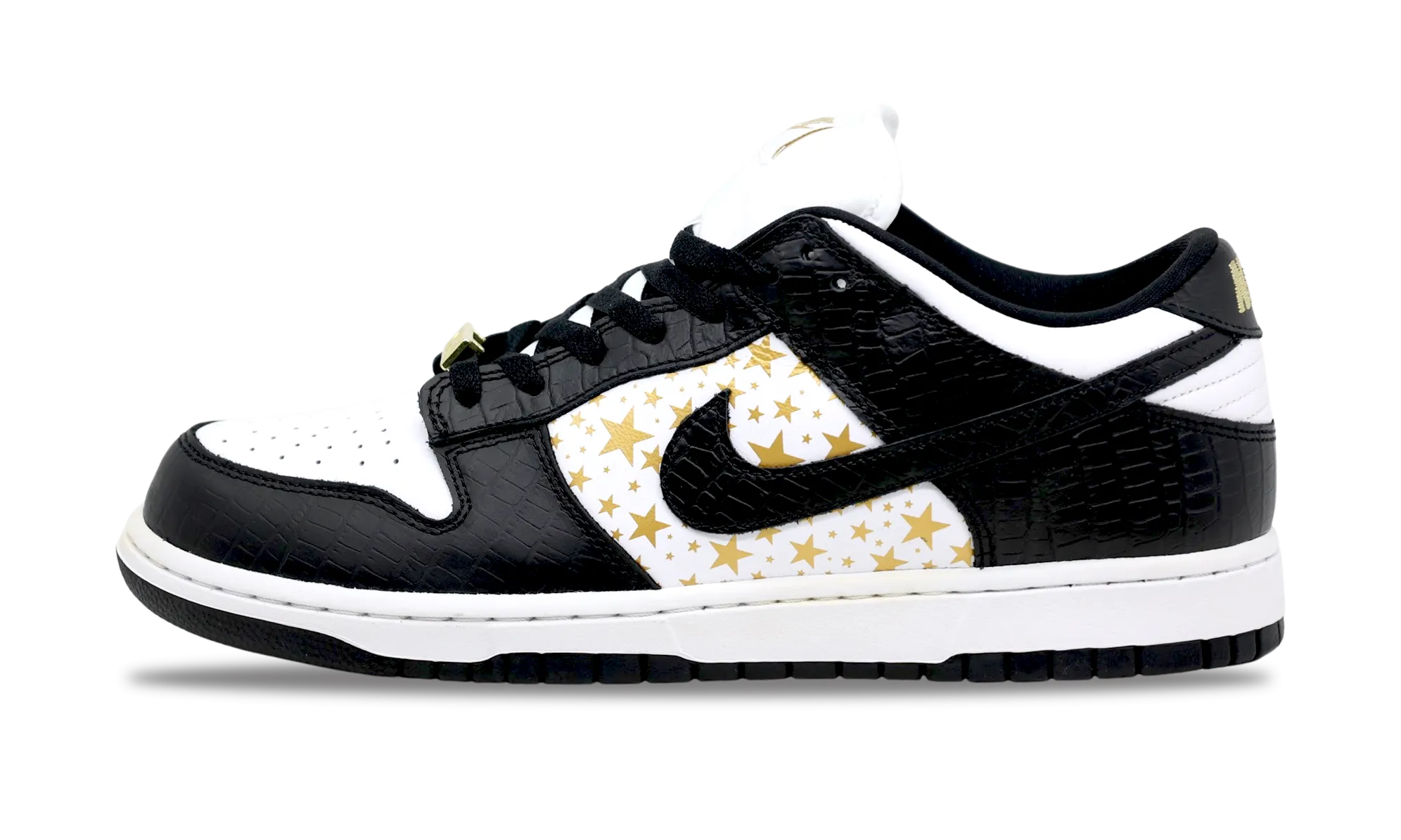 Nike SB Dunk Low x Supreme Stars Black (DH3228-102) Men's Size 10.5 nike dunk trendy streetwear shoes