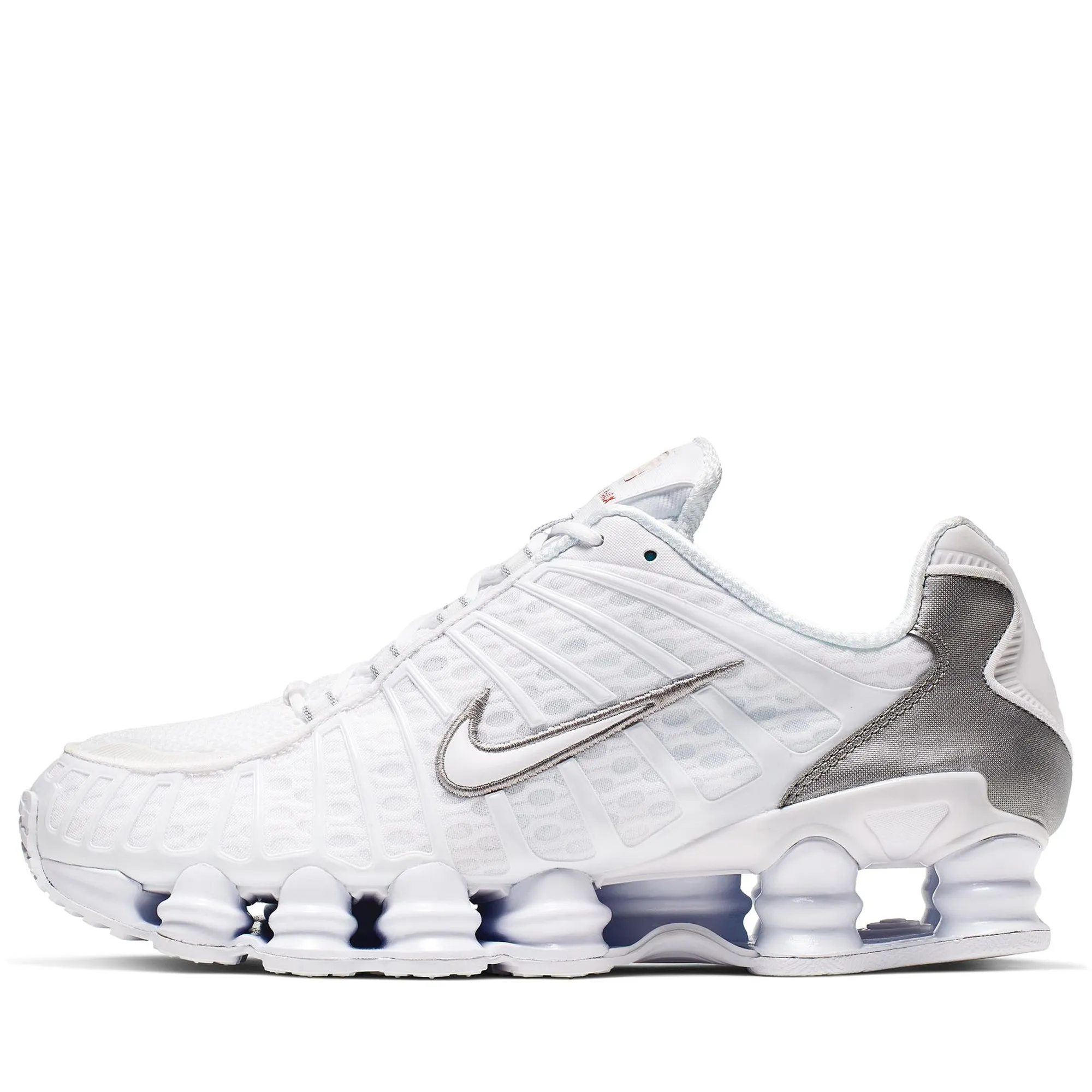 Nike Shox TL - White/Metallic Silver Nike premium shoe collections