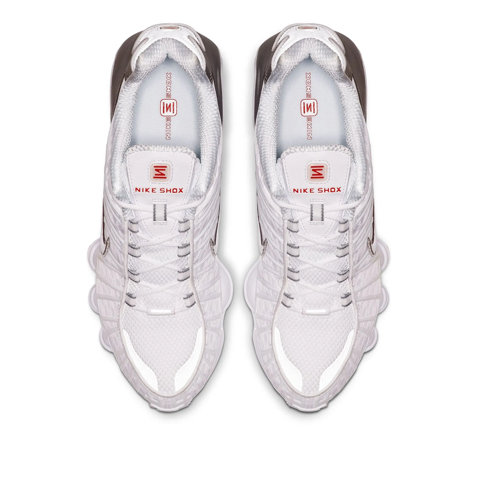 Nike Shox TL - White/Metallic Silver Nike signature shoe looks