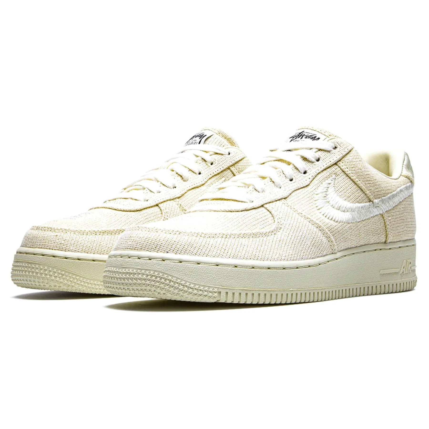 Nike Stussy x Air Force 1 Low 'Fossil' Nike Air Force 1 low-top sneakers
