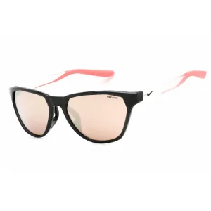 Nike Unisex Sunglasses - Black Plastic Geometric Frame | MAVERICK RISE E DQ4550 050 Nike Sunglasses
