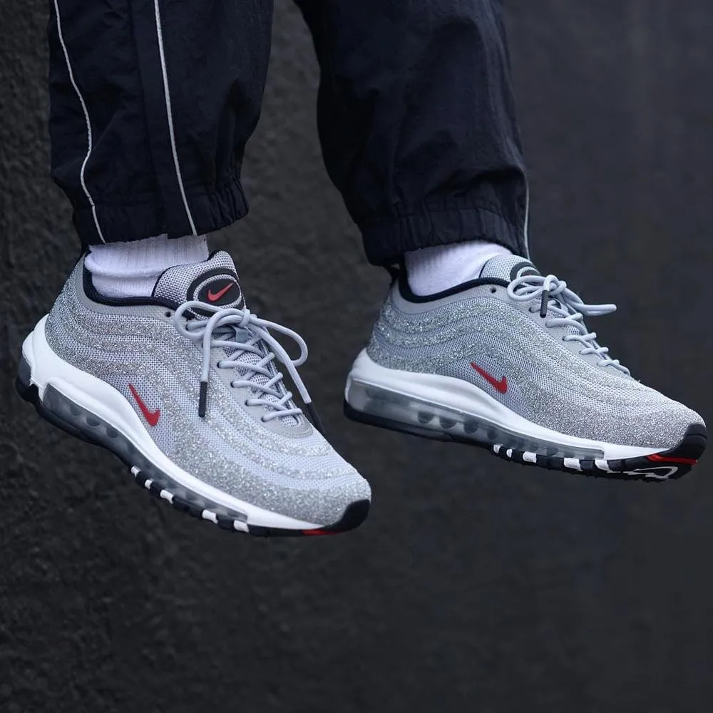 Nike Wmns Air Max 97 LX Swarovski Silver Bullet Nike Air Max cushioned sneakers