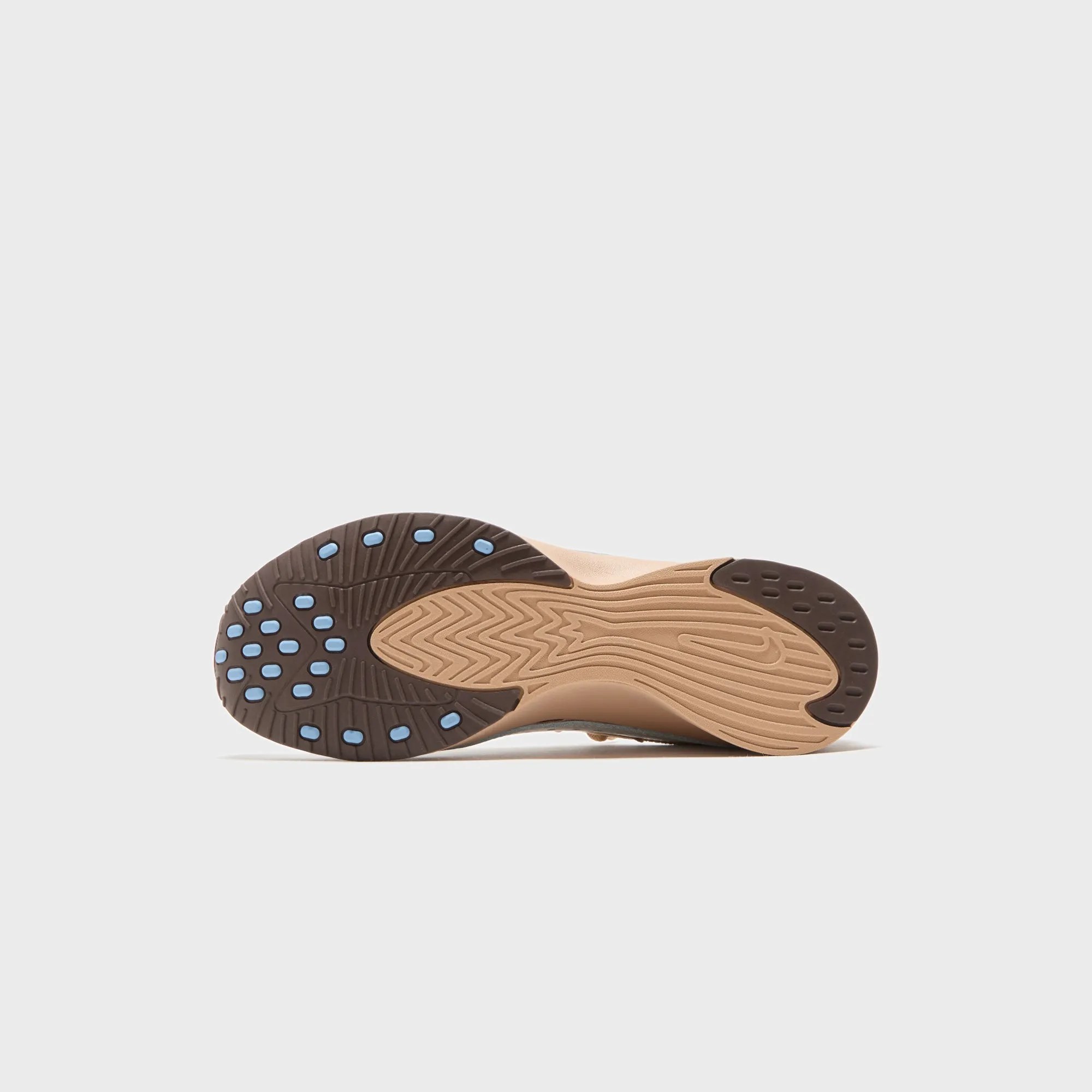 Nike WMNS  Air Superfly - Elm Brown / Metallic Silver / Baroque Brown / Sky Blue Nike performance sneakers