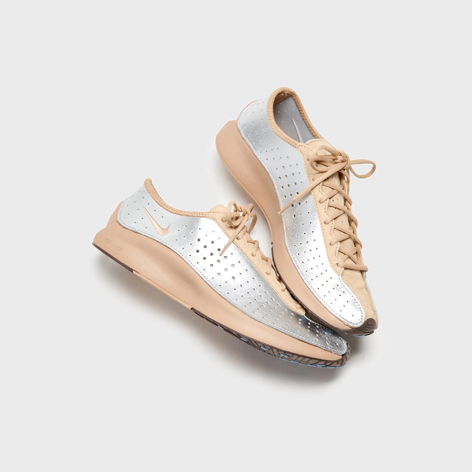 Nike WMNS  Air Superfly - Elm Brown / Metallic Silver / Baroque Brown / Sky Blue Nike performance sneakers