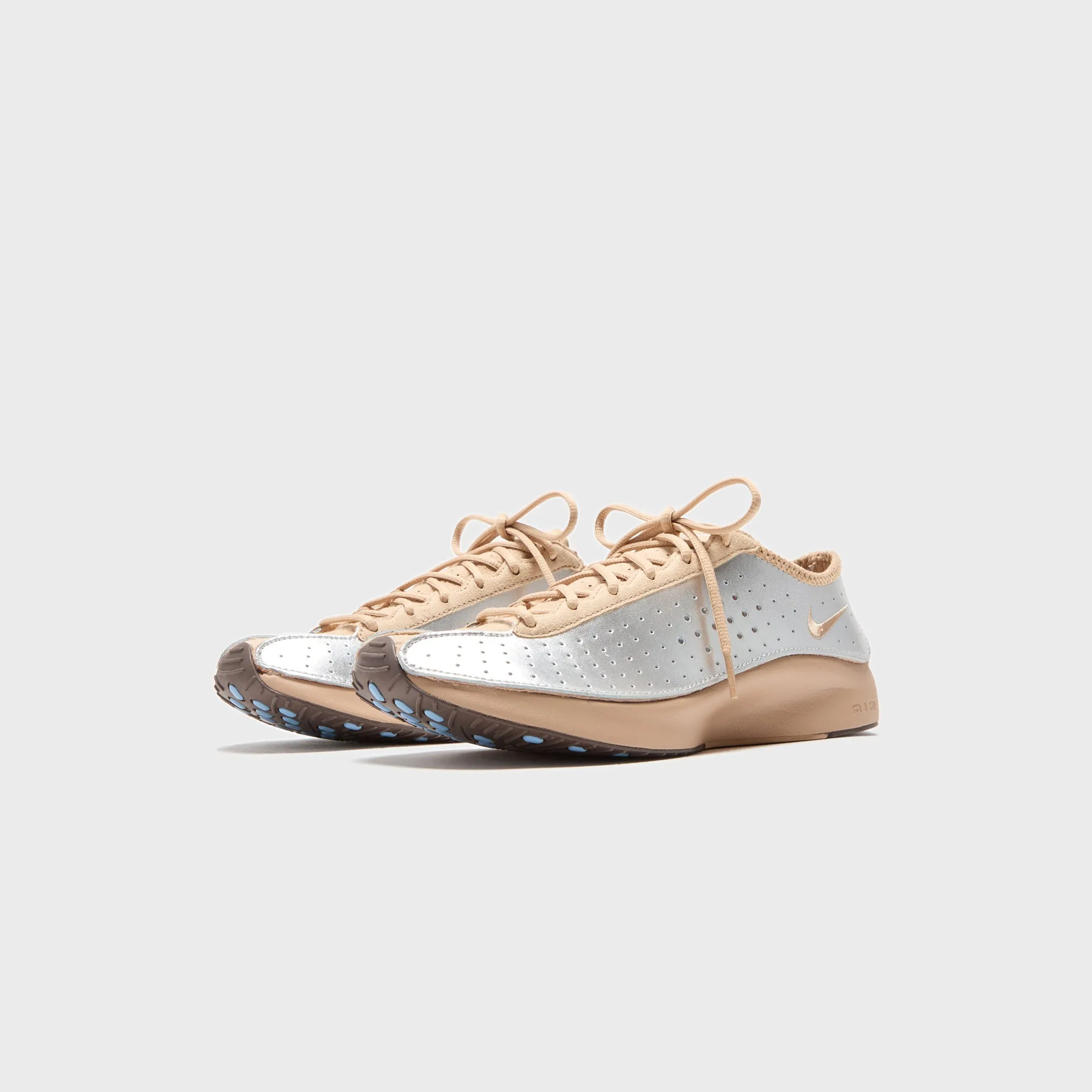 Nike WMNS  Air Superfly - Elm Brown / Metallic Silver / Baroque Brown / Sky Blue Nike performance sneakers
