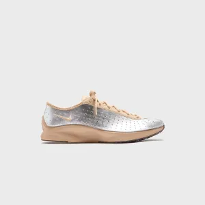 Nike WMNS  Air Superfly - Elm Brown / Metallic Silver / Baroque Brown / Sky Blue Nike casual sneakers for men and women