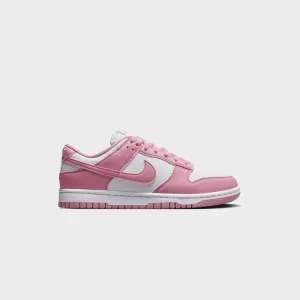Nike WMNS Dunk Low - White / Elemental Pink Nike casual sneakers for men and women