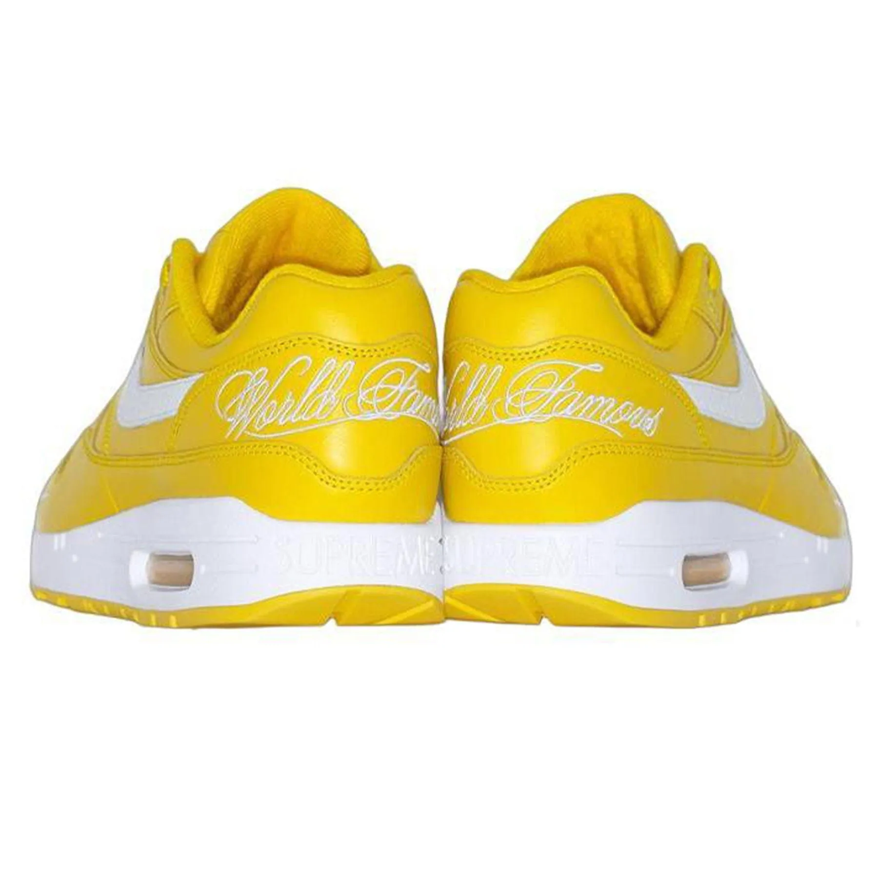 Nike x Supreme Air Max 1 '87 SP 'Speed Yellow' Nike Max Plus series