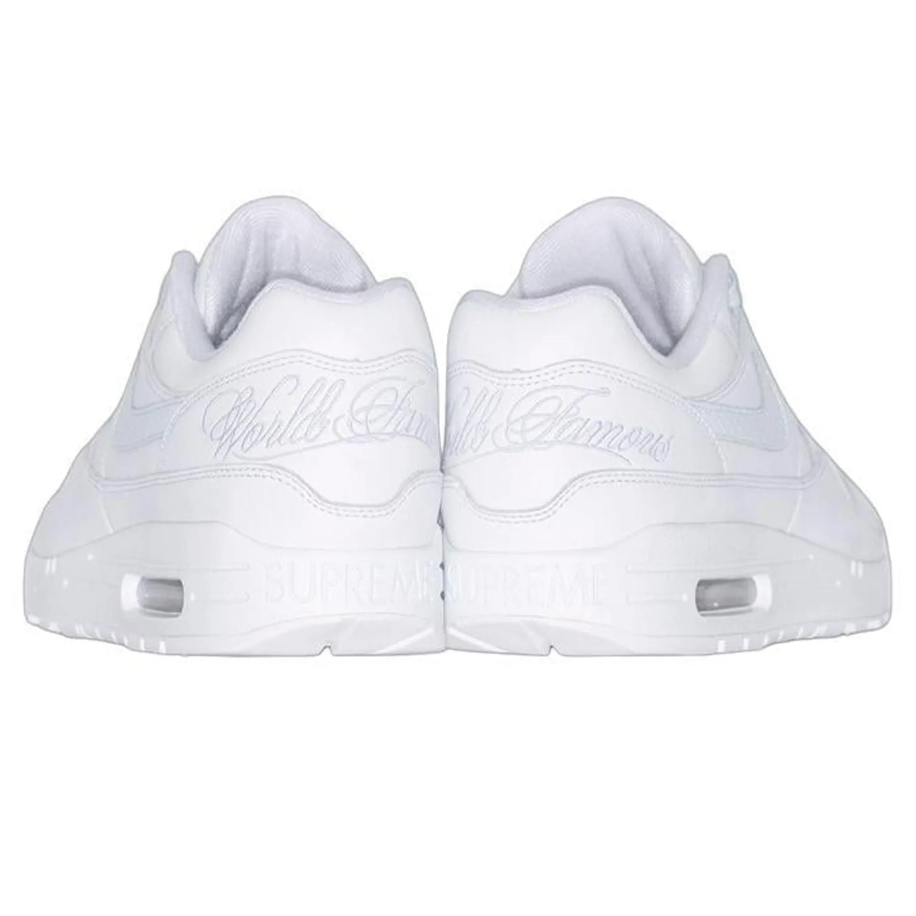 Nike x Supreme Air Max 1 '87 SP 'Triple White' Nike Max Plus series