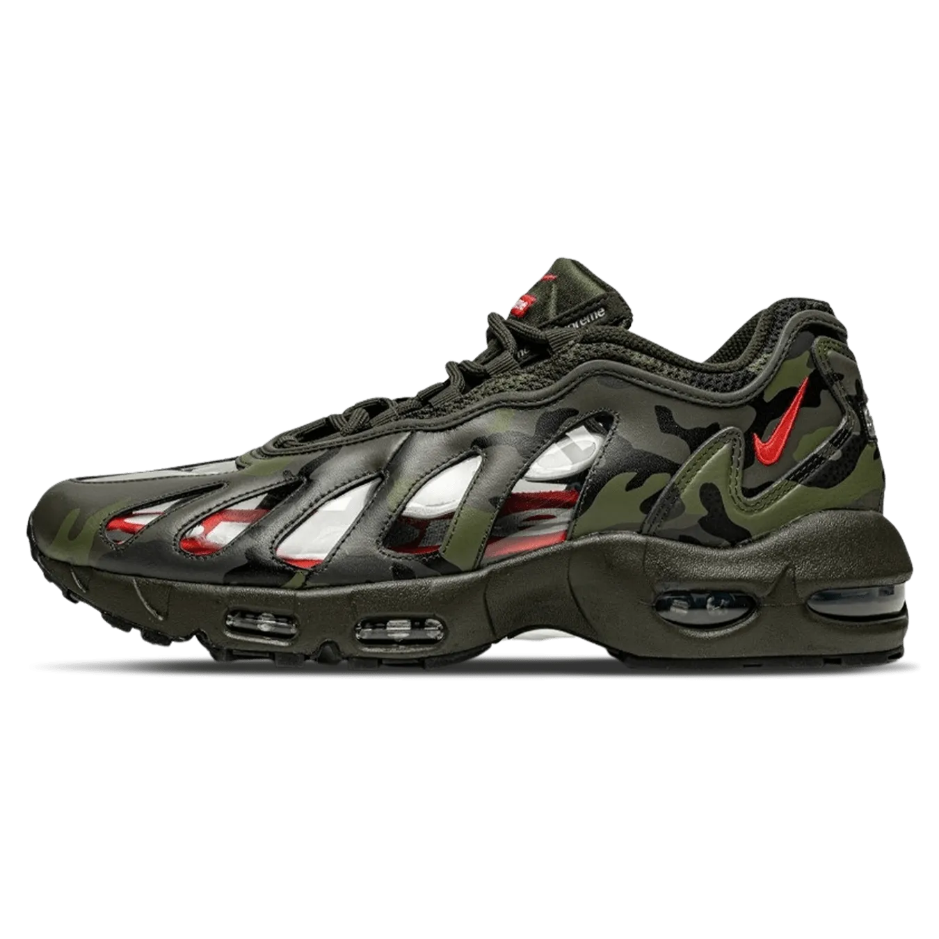 Nike x Supreme Air Max 96 'Camo' Nike Air Max lifestyle sneakers with sport details