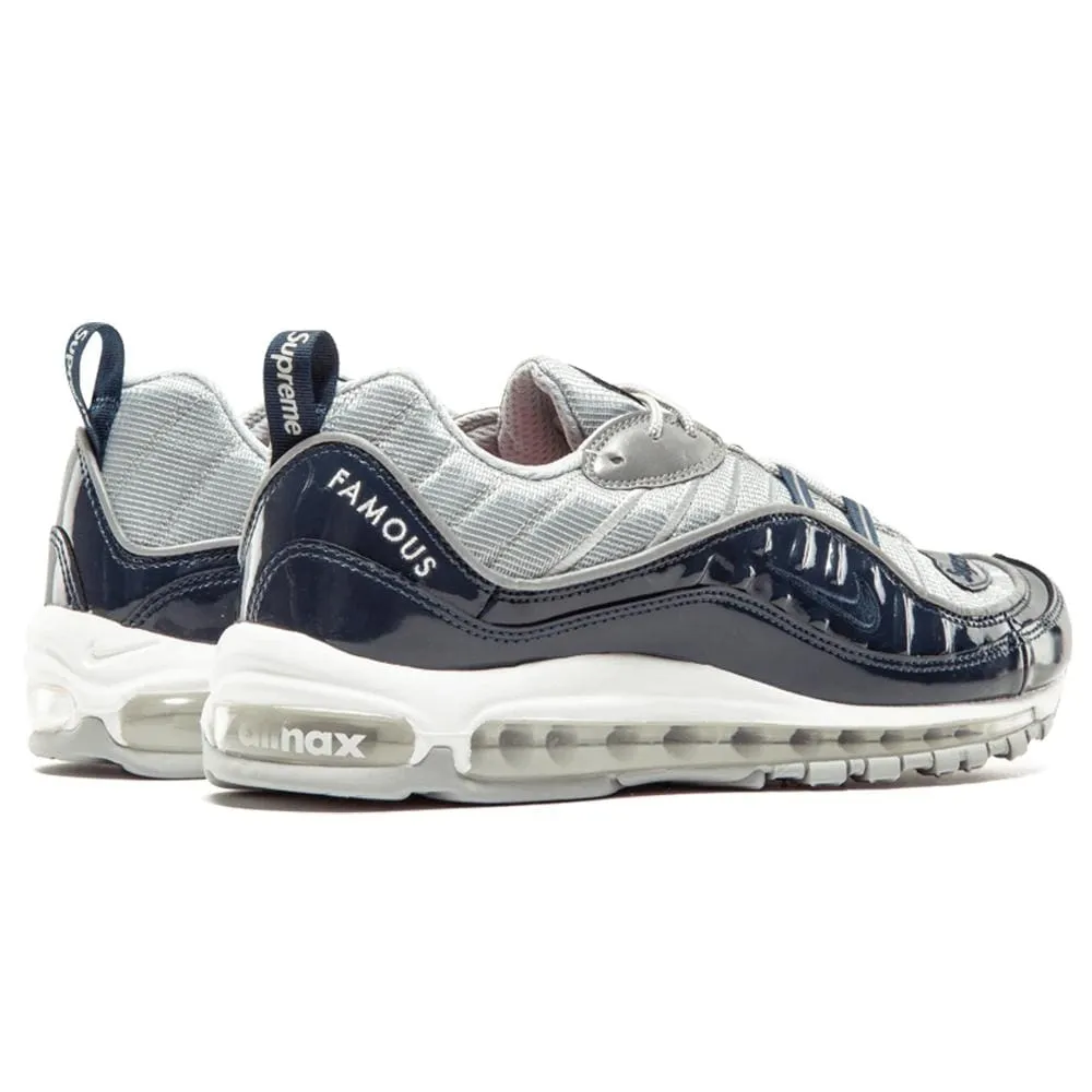 Nike x Supreme Air Max 98 'Blue' Nike Air Max cushioned sneakers