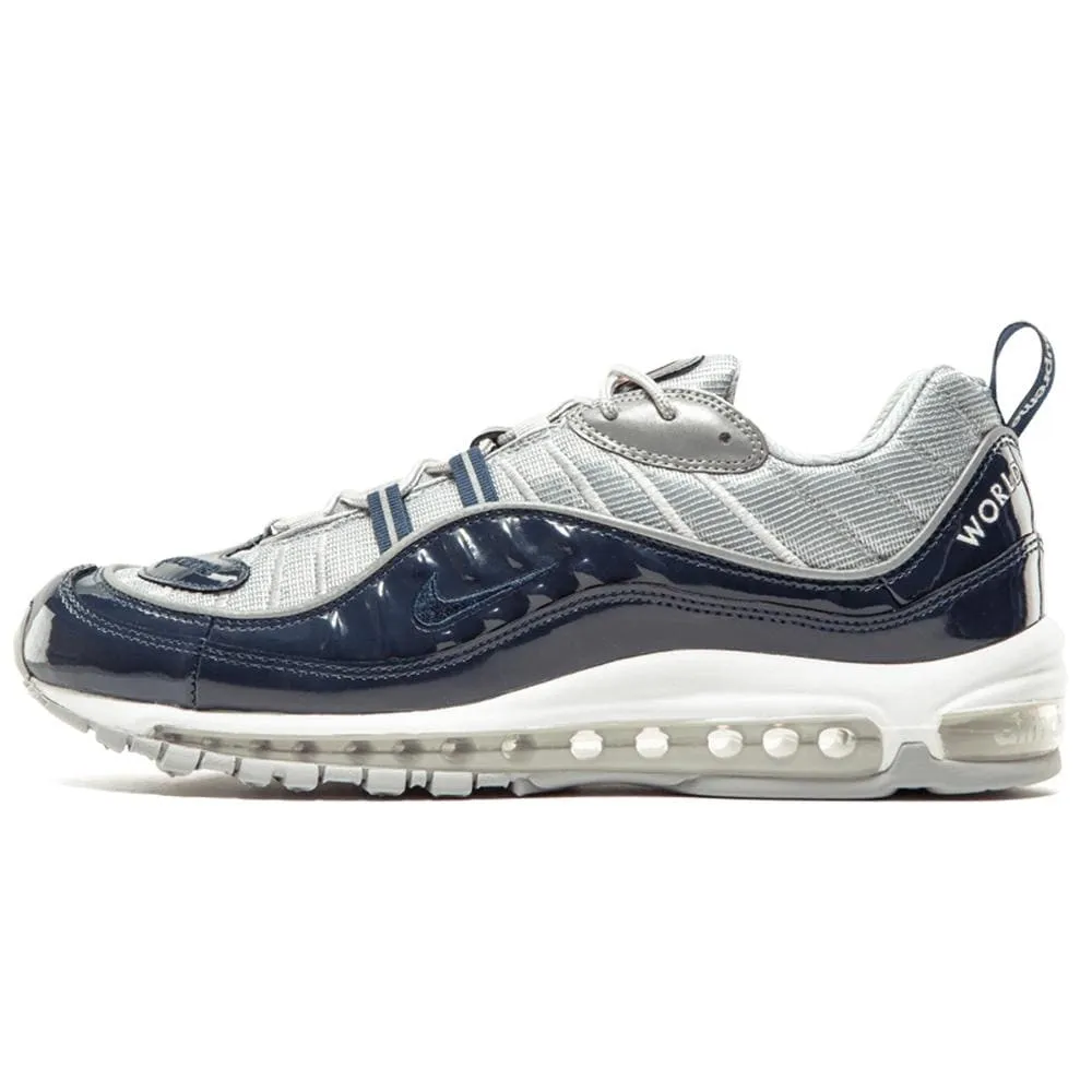 Nike x Supreme Air Max 98 'Blue' Nike Air Max sneakers with air cushioning design
