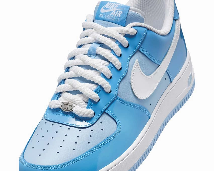 Nike Air Force 1 '07 LV8 "Patent Psychic Blue" Nike Men??s athletic shoes