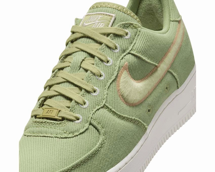 Nike Air Force 1 Low Canvas "Dusty Olive" Nike Men??s athletic shoes