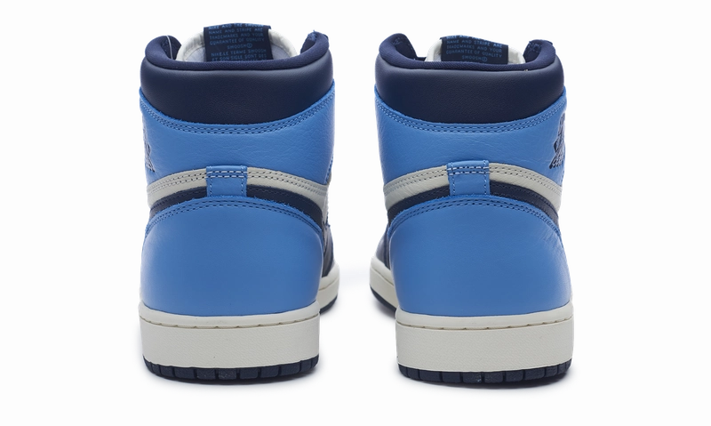 Nike Air Jordan 1 Retro High Obsidian UNC 555088-140 Heritage-inspired daily shoes