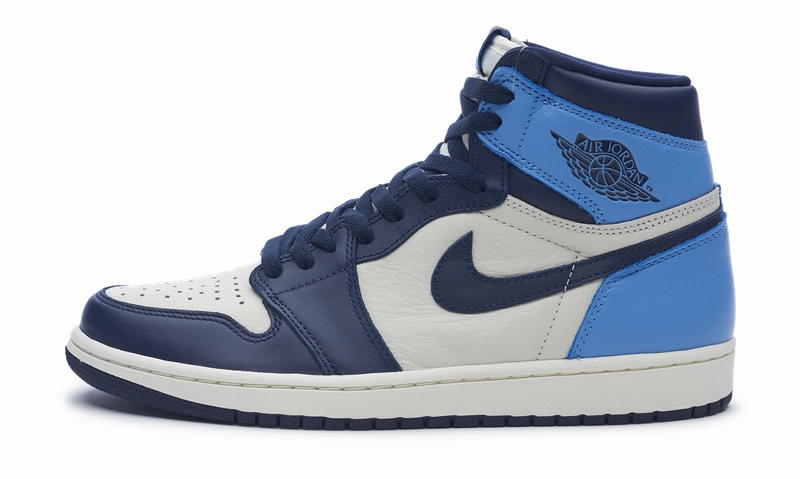 Nike Air Jordan 1 Retro High Obsidian UNC 555088-140 Iconic Jordan 1 sneakers for collectors