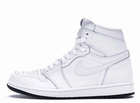 nike Air Jordan 1 Retro High OG 'White Perforated' Iconic Jordan 1 sneakers for collectors