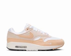 Nike Air Max 1 '87 W Mini Swoosh "White Sail" Nike women??s sneakers with sporty chic feel