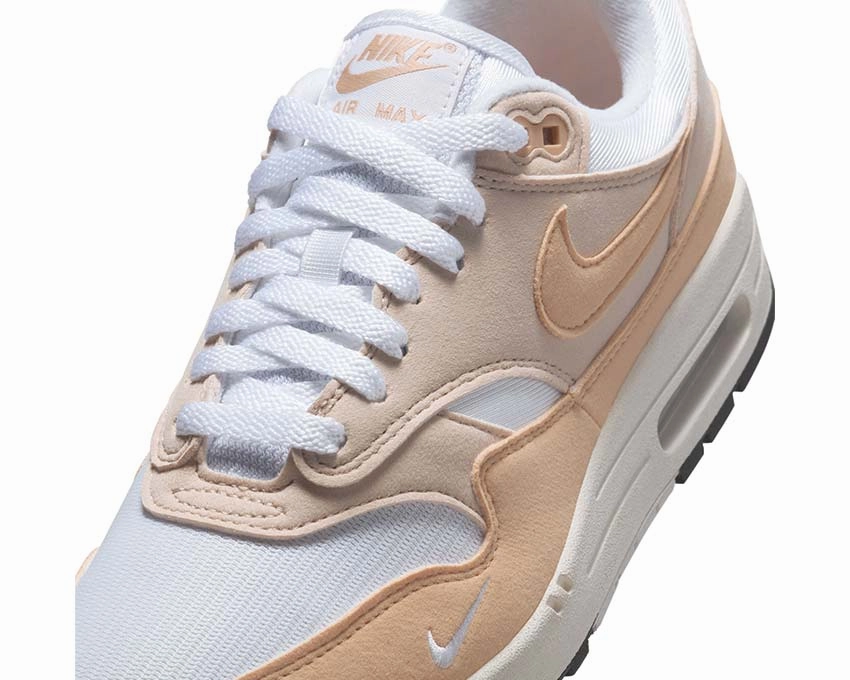 Nike Air Max 1 '87 W Mini Swoosh "White Sail" Nike Women??s everyday sneakers