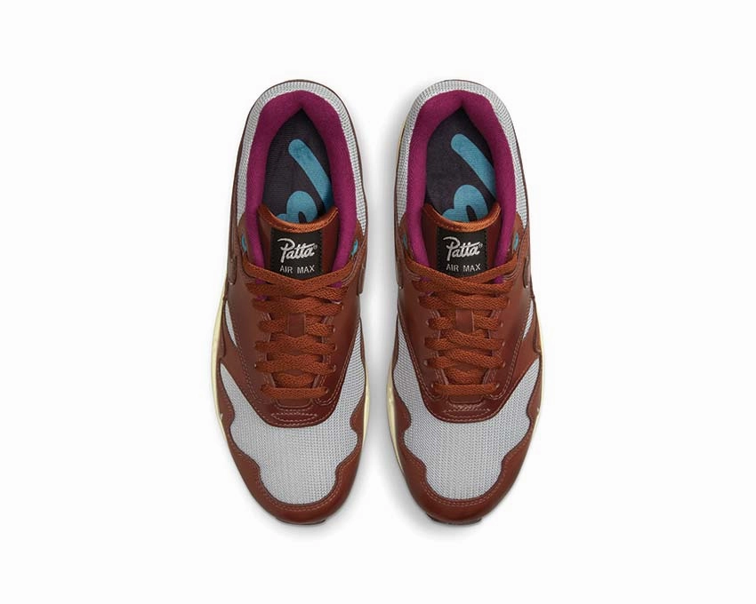 Nike Air Max 1 x Patta "Dark Russet" Nike Men??s athletic shoes