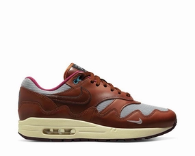 Nike Air Max 1 x Patta "Dark Russet" Nike men??s athletic shoes with versatile design