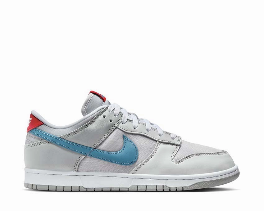 Nike Dunk Low QS "Silver Blue" Nike men??s athletic shoes with versatile design