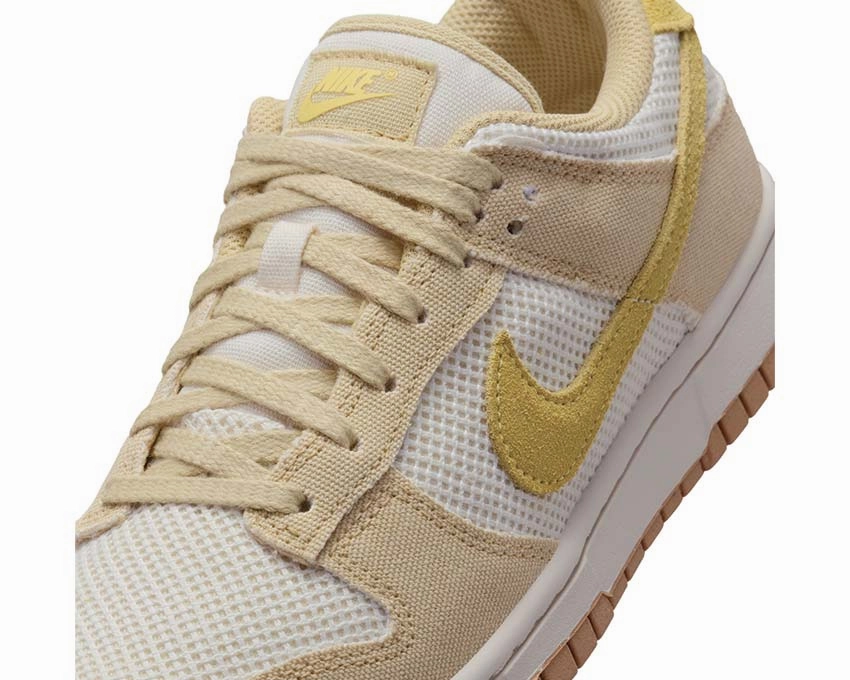 Nike Dunk Low SE W "Soft Yellow" Nike Men??s athletic shoes