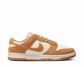 Nike Dunk Low Wmns "Flax Suede" Nike women??s sneakers with sporty chic feel