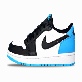 Nike Jordan 1 Low Black Dark Powder Blue (CZ0775-104) Women Size 5-12 Iconic Jordan 1 sneakers for collectors