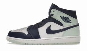 nike Jordan 1 Mid Blue Mint 2022 (554724-413) Men's Size 8-12 Iconic Jordan 1 sneakers for collectors