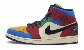 Nike Jordan 1 Mid SE x Blue The Great Fearless (CU2805-100) Men Size 8-12 Iconic Jordan 1 sneakers for collectors