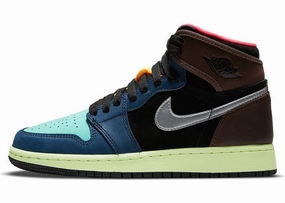 Nike Jordan 1 Retro High Tokyo Bio Hack GS (575441-201) Youth Size 4Y-7Y Iconic Jordan 1 sneakers for collectors