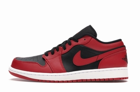 Nike Jordan 1 Retro Low Reverse Bred (553558-606) Men's Size 8-11 Iconic Jordan 1 sneakers for collectors