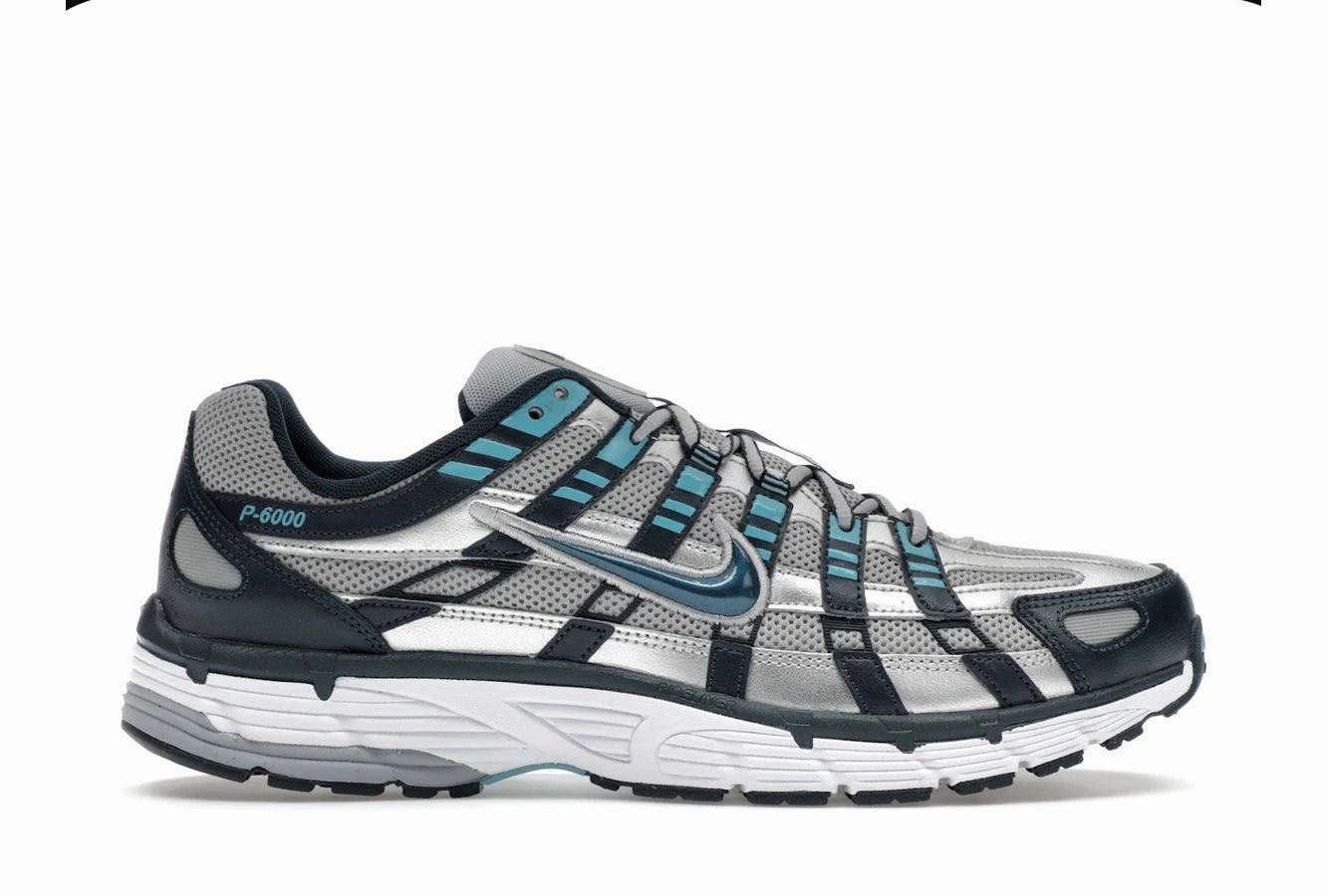 Nike P-6000 Armory Navy Flat Silver nike p6000 retro-inspired running shoes