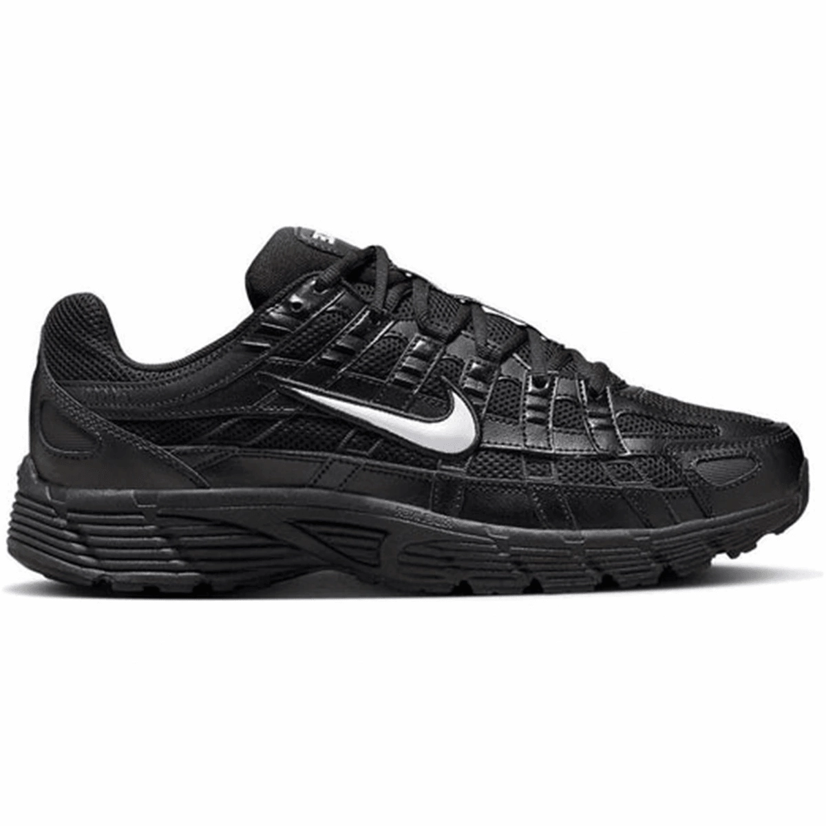 Nike P-6000 Black Black White nike p6000 retro-inspired running shoes