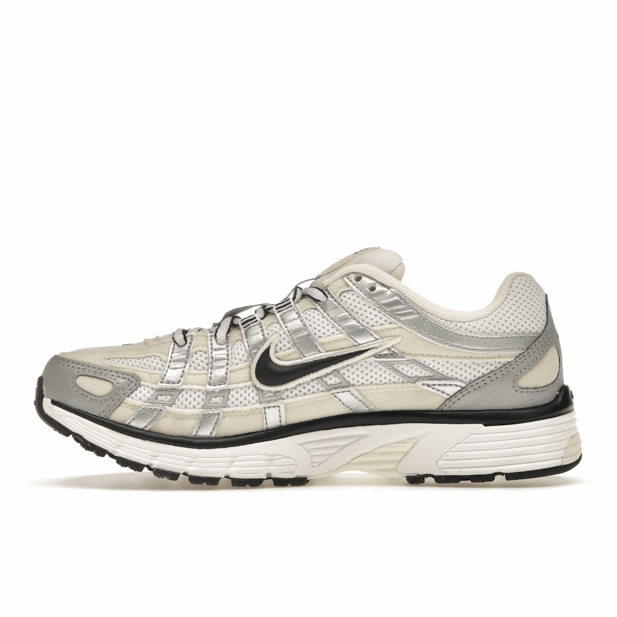 Nike P-6000 Coconut Milk Metallic Silver P6000 sneakers