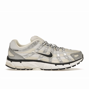 Nike P-6000 Coconut Milk Metallic Silver nike p6000 retro-inspired running shoes