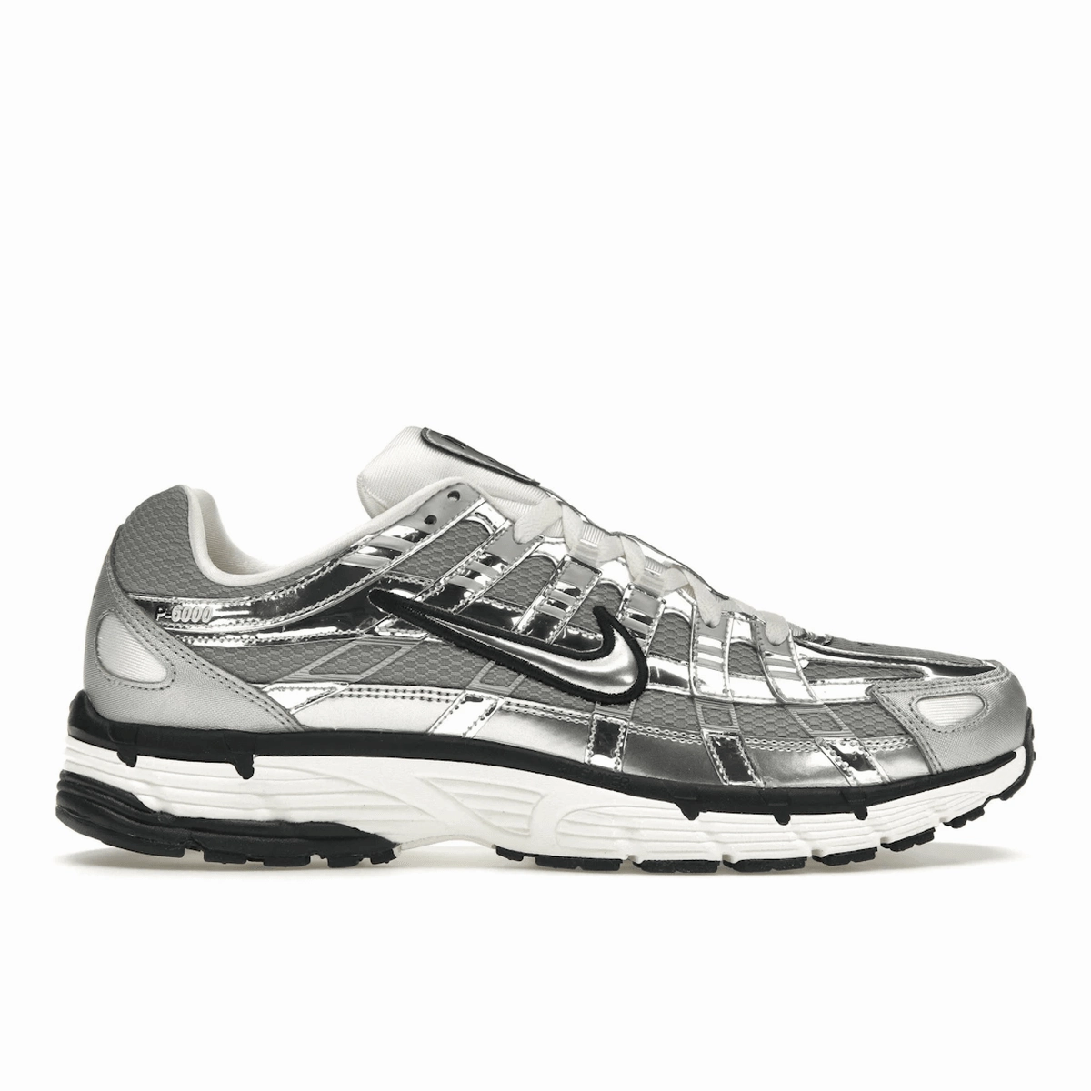 Nike P-6000 Metallic Silver nike p6000 retro-inspired running shoes