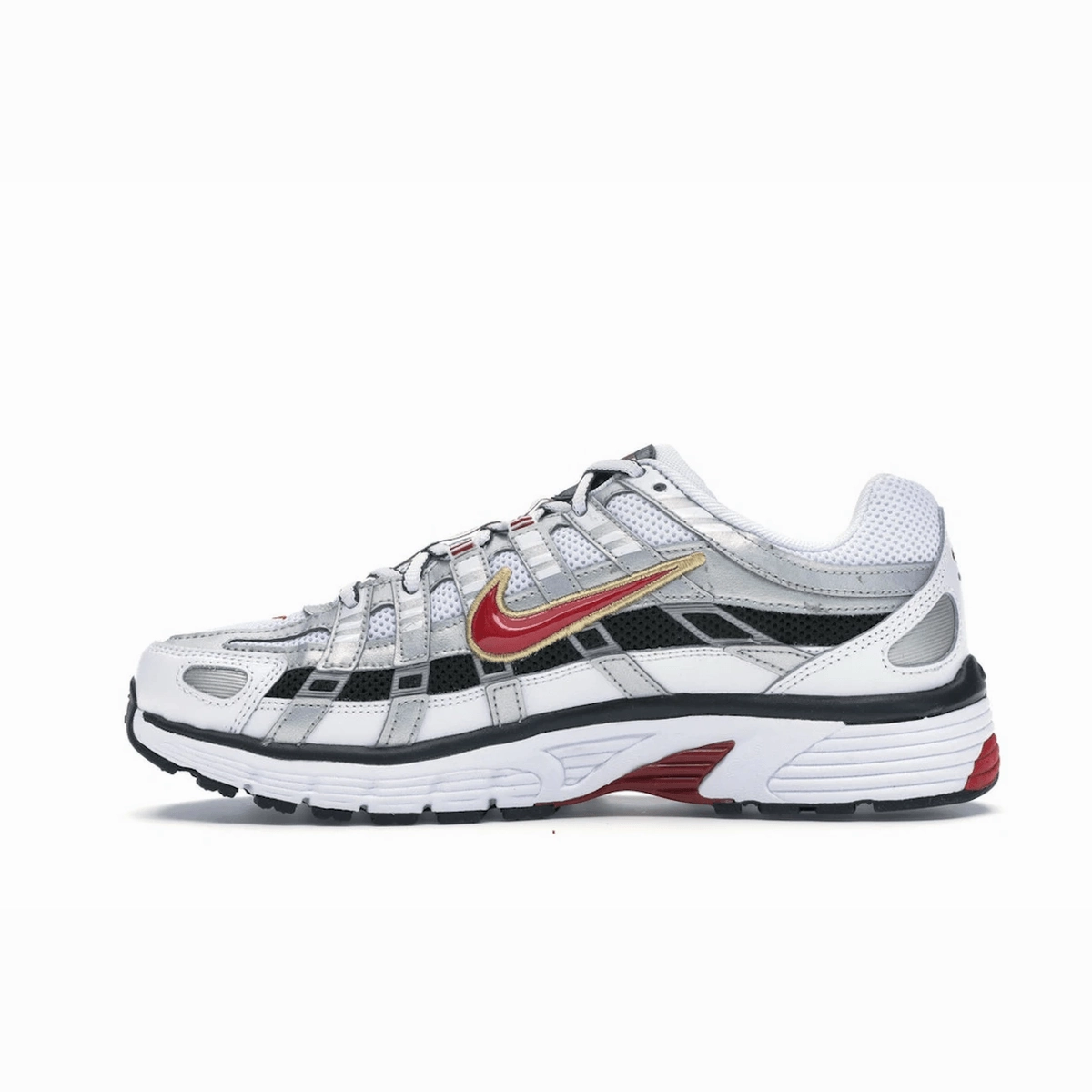 Nike P-6000 White Gold Red P6000 sneakers