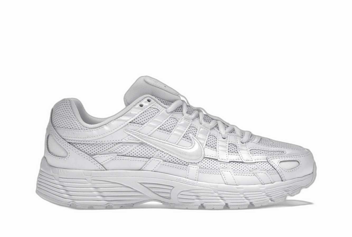 Nike P-6000 White nike p6000 retro-inspired running shoes