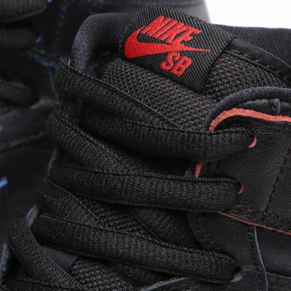 Nike SB x Lance Mountain Air Jordan 1 Black Air Jordan 1 vintage style sneakers