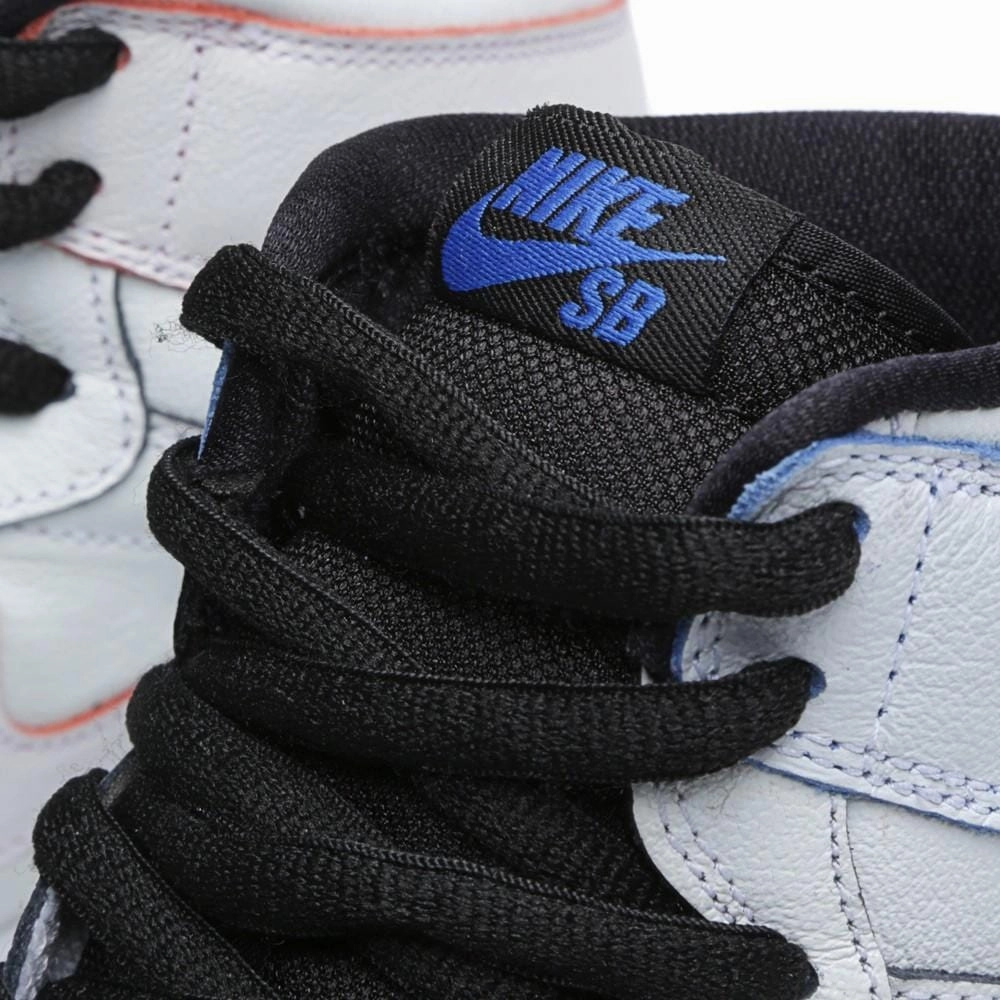 Nike SB x Lance Mountain Air Jordan 1 White Air Jordan 1 vintage style sneakers