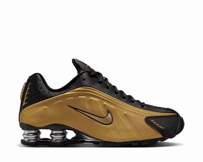 Nike Shox R4 "Metallic Gold" Nike men??s athletic shoes with versatile design