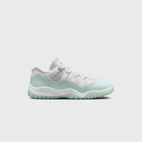 Nike TD Jordan 11 Retro Low - White / Igloo Retro basketball sneakers