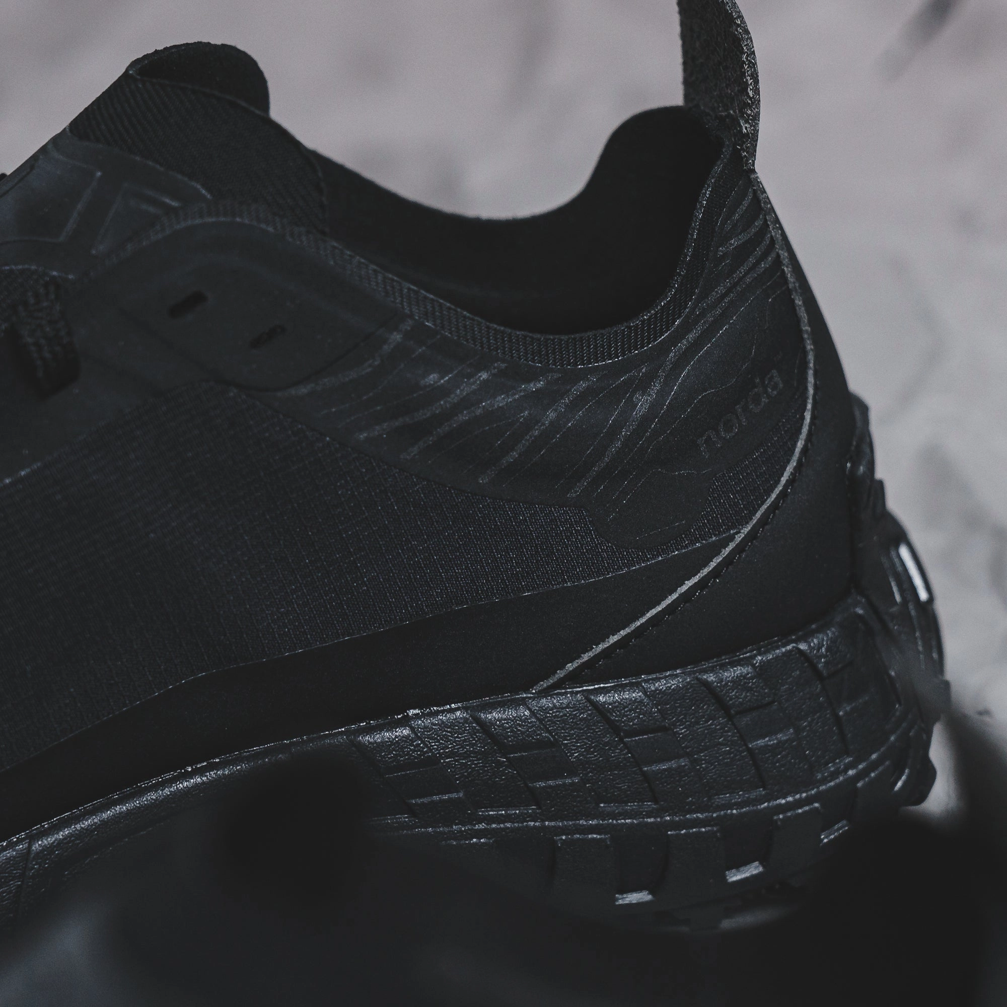 Norda Men 001 Stealth Black Norda high-performance trail shoes