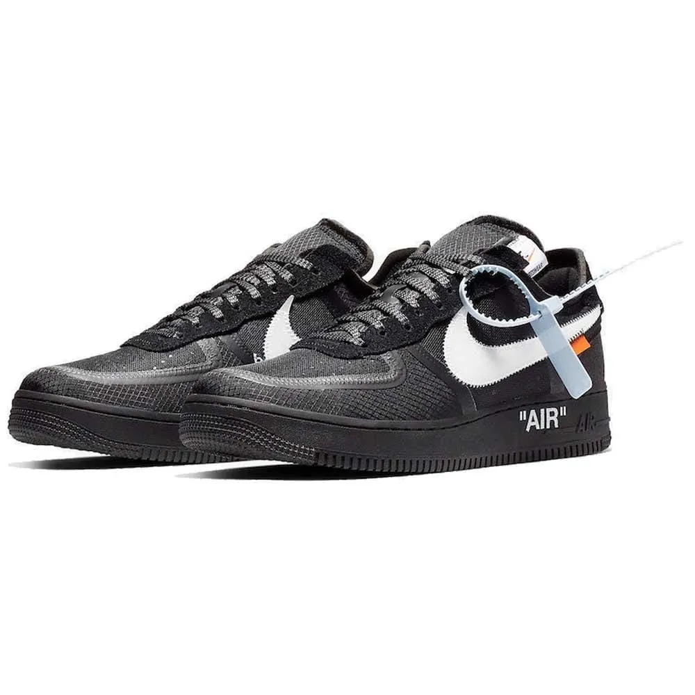 Off-White x Nike Air Force 1 Black Nike Air Force 1 low-top sneakers