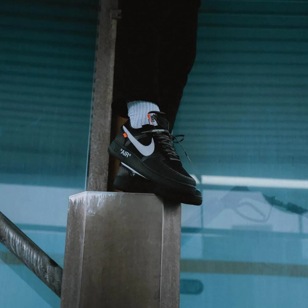 Off-White x Nike Air Force 1 Black Nike Air Force 1 low-top sneakers