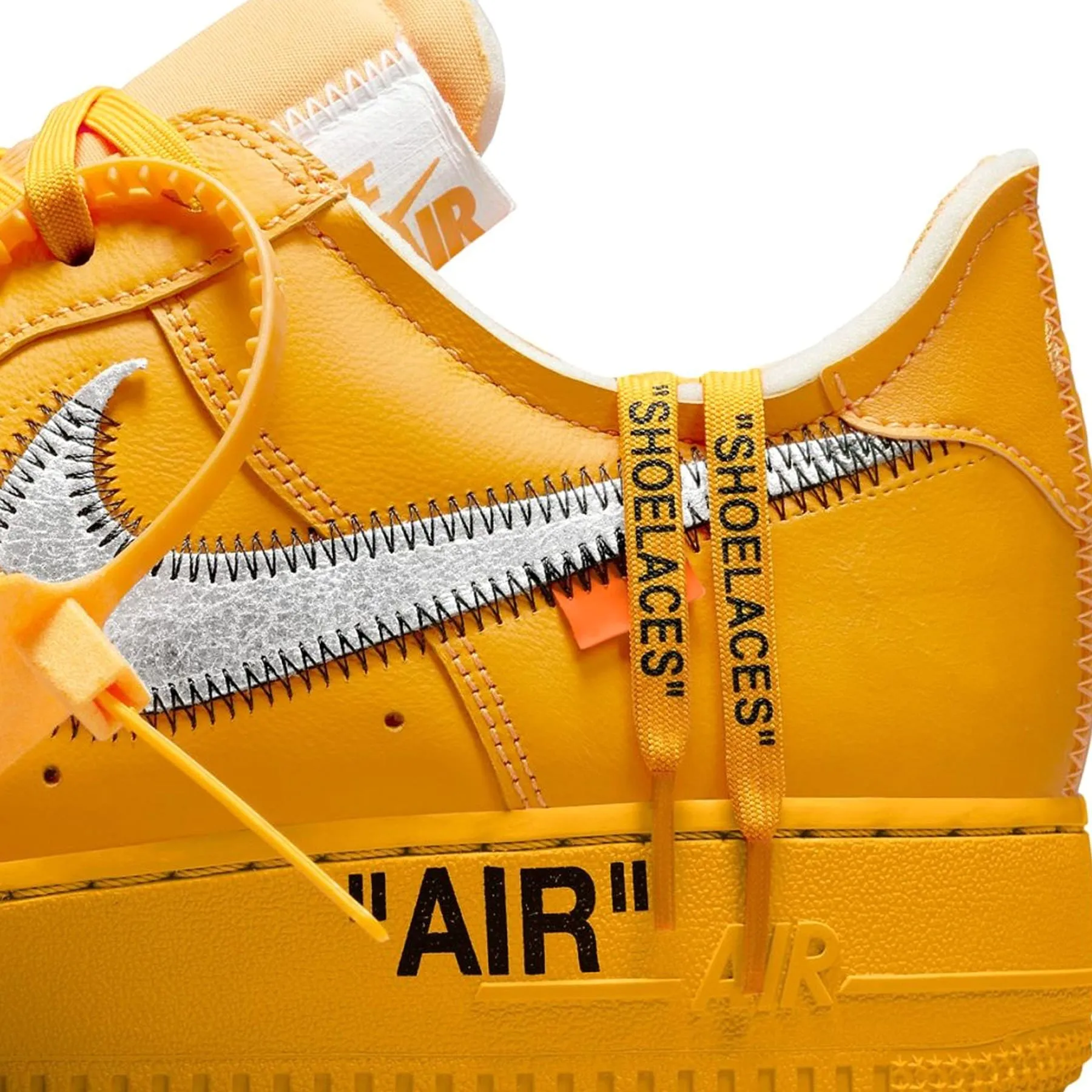 Off-White x Nike Air Force 1 Low 'Lemonade' Nike Air Force 1 low-top sneakers
