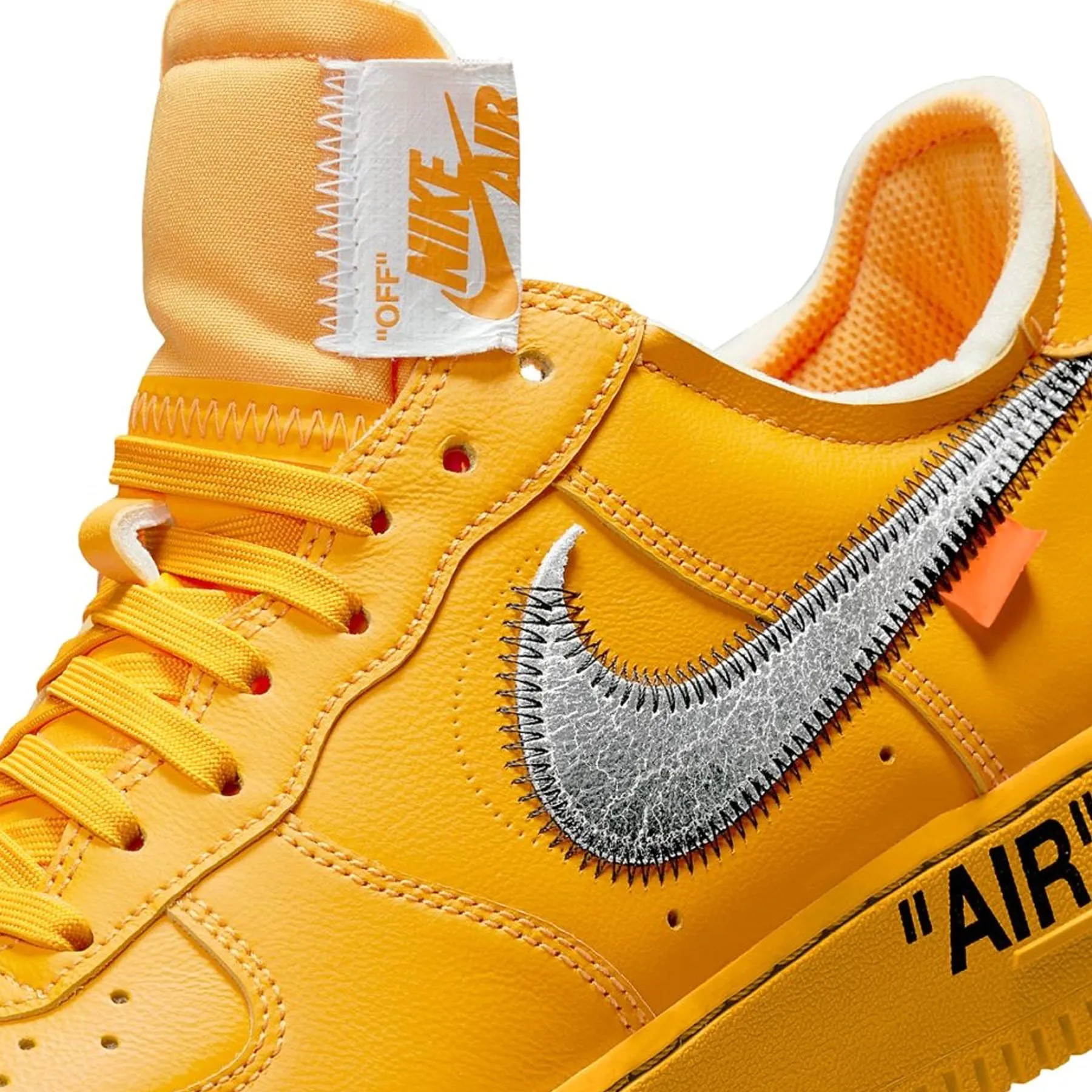 Off-White x Nike Air Force 1 Low 'Lemonade' Nike Air Force 1 low-top sneakers