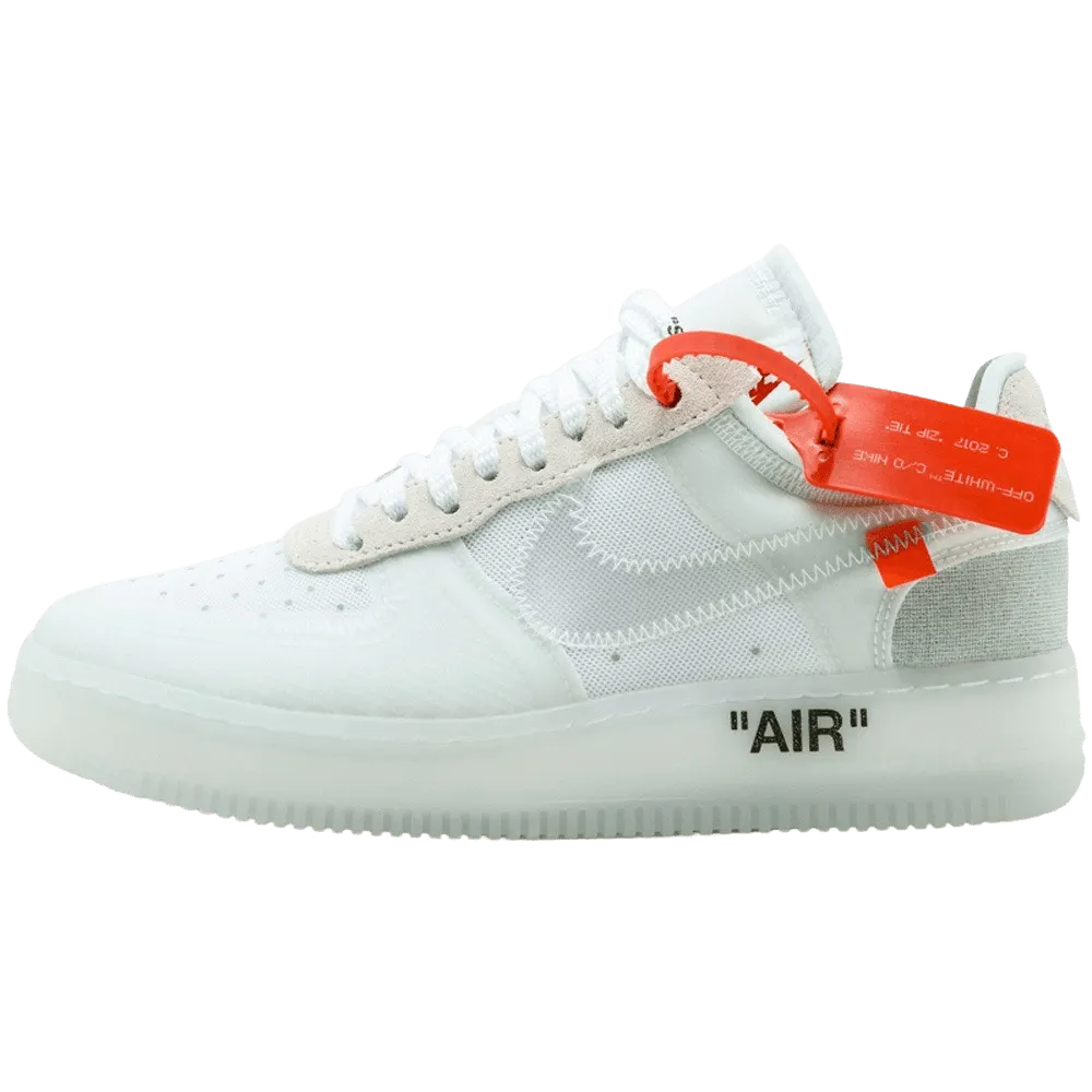 Off-White X Nike Air Force 1 Low - White Nike Air Force 1 timeless sneakers for any outfit